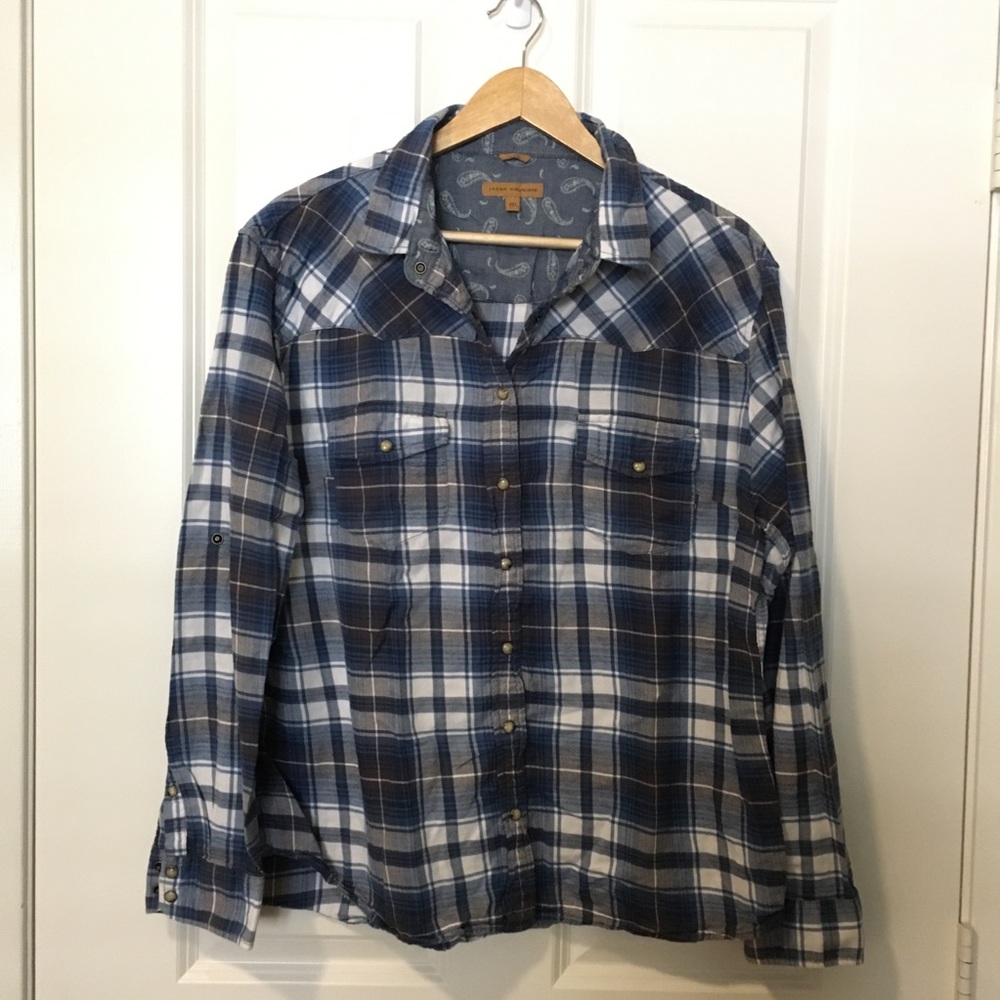 Jachs Girlfriend Flannelette Button Shirt